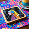 Art-Inspired Mosaic Coaster – Girl with a Pearl Earring