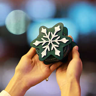 DIY Weihnachts-Münzbeutel