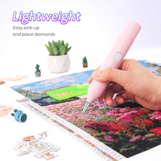 EzyPen - Elektrische Diamond Painting Pen met Vacuümtechnologie