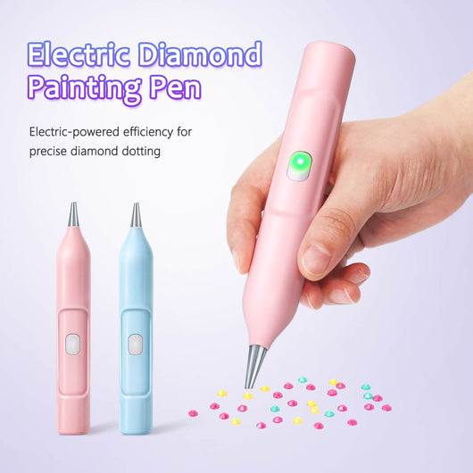 EzyPen – Stylo de peinture diamant électrique avec technologie d'aspiration