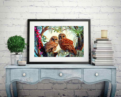 Owls - DIY Diamond Painting Kit
