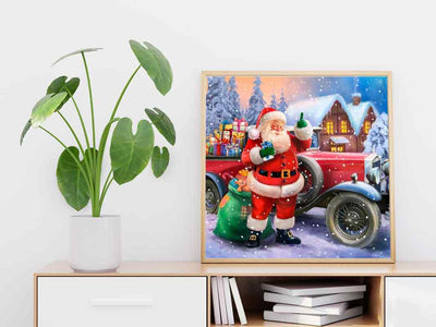 Santa Claus - DIY Diamond Painting Kit