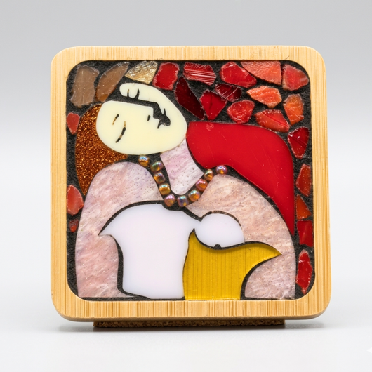 Art-Inspired Mosaic Coaster – The Dream