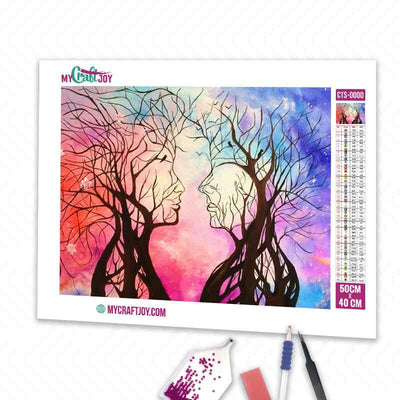 Nature - Kit de diamond painting DIY