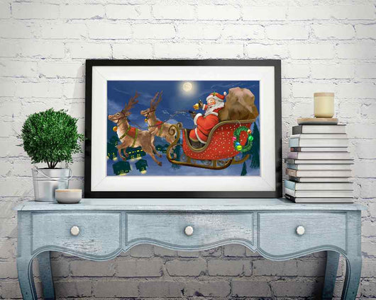 Santa - DIY Diamond Painting Kit
