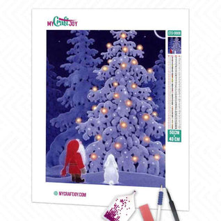 Weihnachtsbaum – DIY Diamond Painting Kit