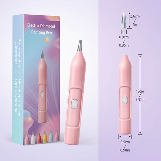 EzyPen - Elektrische Diamond Painting Pen met Vacuümtechnologie