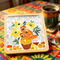 Art-Inspired Mosaic Coaster – Van Gogh Sunflowers