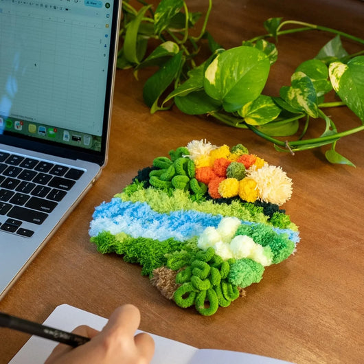 BABBLING BROOK Moss Coaster Kit