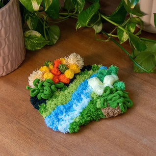 BABBLING BROOK Moss Coaster Kit
