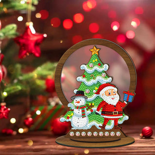 Diamond Painting Holz-Ornament