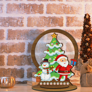 Diamond Painting Holz-Ornament