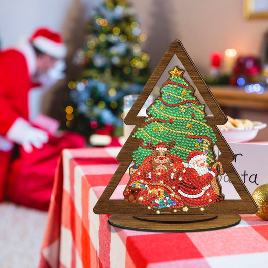 Diamond Painting Wood Ornament