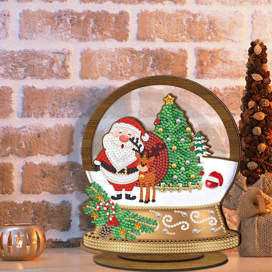 Diamond Painting Wood Ornament
