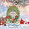 Ornement de Noël en diamond painting