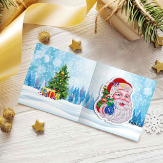 Diamond Painting Weihnachtskarten [8 Stück]