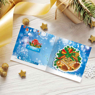 Diamond Painting Weihnachtskarten [8 Stück]