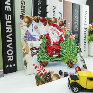 Diamond Painting Weihnachtskarten [8 Stück]