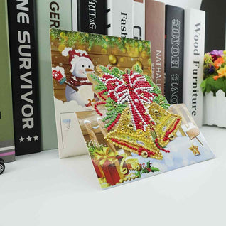 Diamond Painting Weihnachtskarten [8 Stück]