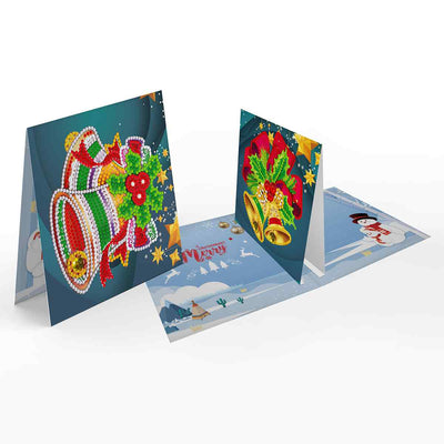 Diamond Painting Weihnachtskarten [8er-Set]