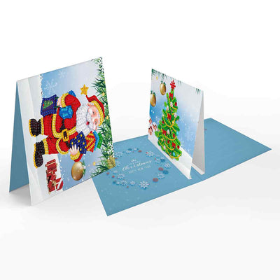 Diamond Painting Weihnachtskarten [8er-Set]