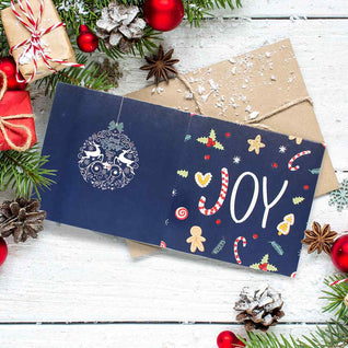 Diamond Painting Weihnachtskarten [8er-Pack]