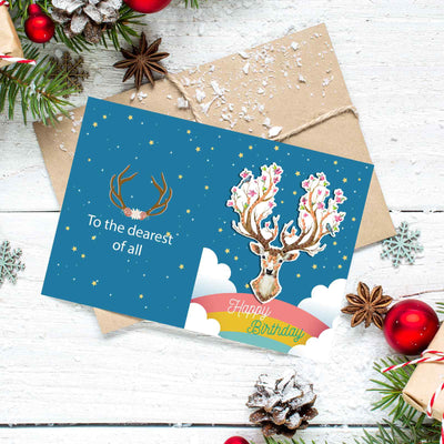 Diamond Painting Christmas Cards [8 Pack]