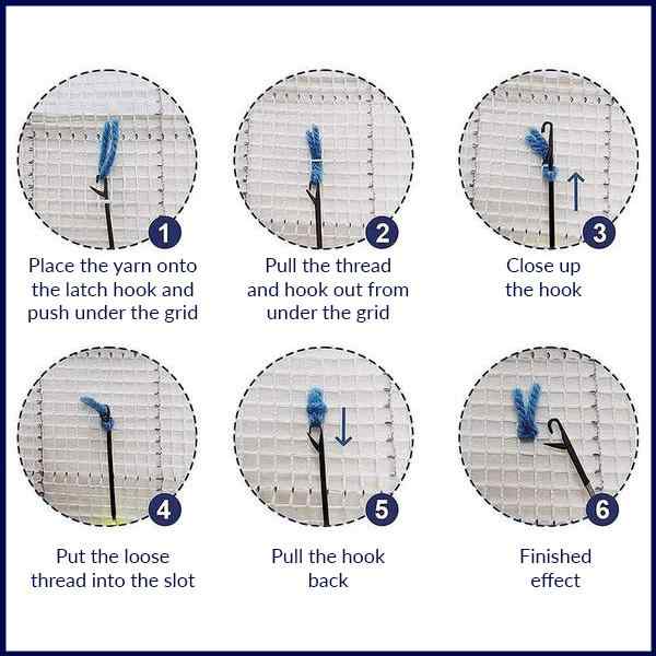 Young Love - (23x33in - 60x85cm) - DIY Latch Hook Kit