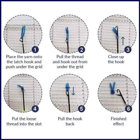 Young Love - (23x33in - 60x85cm) - DIY Latch Hook Kit
