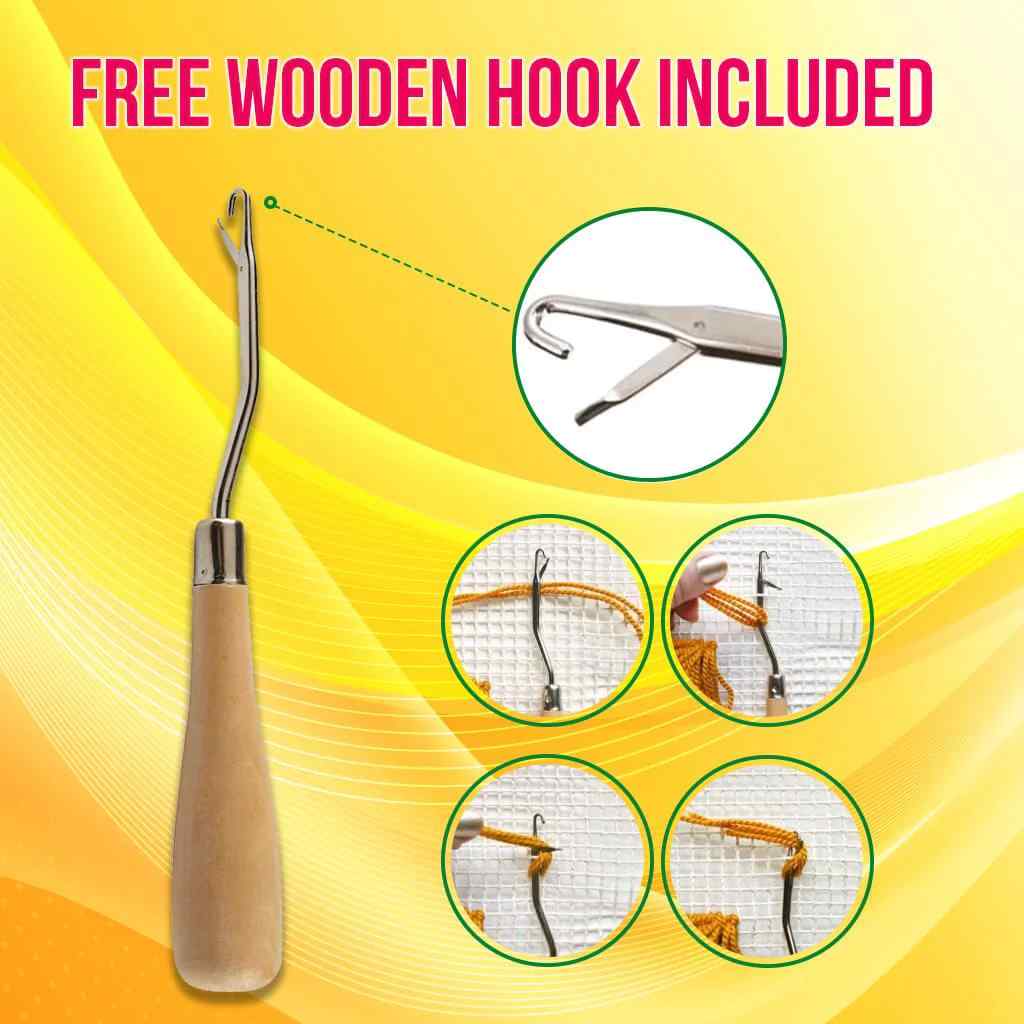 Young Love - (23x33in - 60x85cm) - DIY Latch Hook Kit