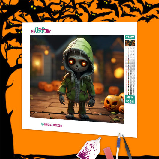 Halloween - Kit de broderie diamant à faire soi-même
