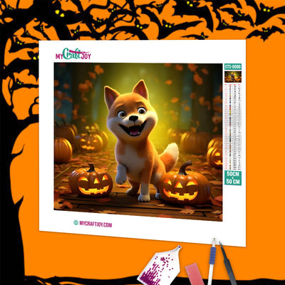 Halloween - Kit de broderie diamant à faire soi-même