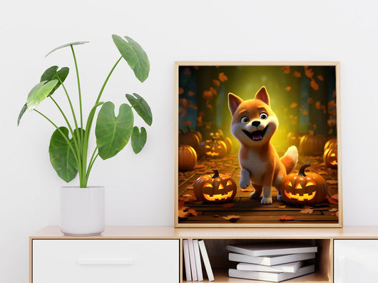 Halloween - Kit de broderie diamant à faire soi-même