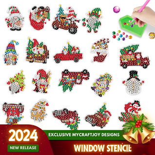 Weihnachtsaufkleber [Einzelpackung]