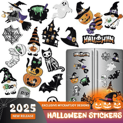 Halloween - Diamond Painting Ref Magnet [20 PCS]