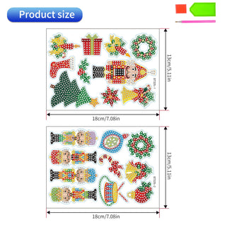 Weihnachtsaufkleber [Einzelpackung]