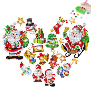 Weihnachtsaufkleber [Einzelpackung]