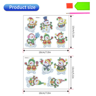 Weihnachtsaufkleber [Einzelpackung]