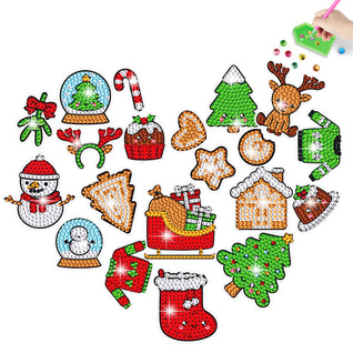 Weihnachtsaufkleber [Einzelpackung]
