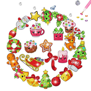 Weihnachtsaufkleber [Einzelpackung]