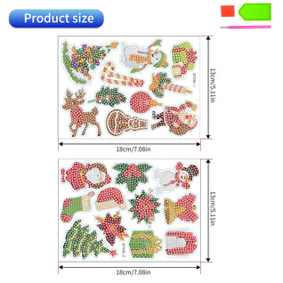 Weihnachtsaufkleber [Einzelpackung]