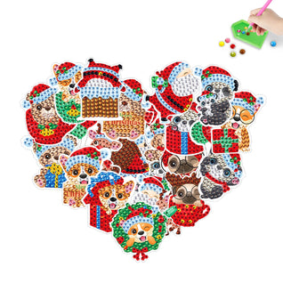 Weihnachtsaufkleber [Einzelpackung]