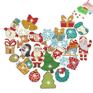 Weihnachtsaufkleber [Einzelpackung]