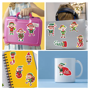 Weihnachtsaufkleber [Einzelpackung]
