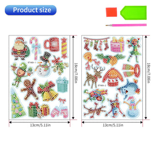 Weihnachtsaufkleber [Einzelpackung]