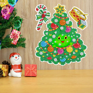 Weihnachtsfensterschablone