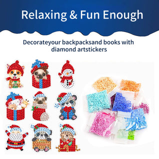 Weihnachtsaufkleber [Einzelpackung]