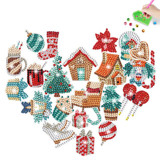 Weihnachtsaufkleber [Einzelpackung]