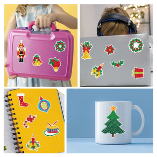 Weihnachtsaufkleber [Einzelpackung]