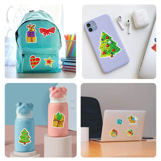 Weihnachtsaufkleber [Einzelpackung]